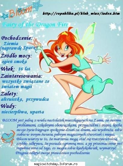 Bloom - Scuze nush ce s-a intamplat !! - W!nx