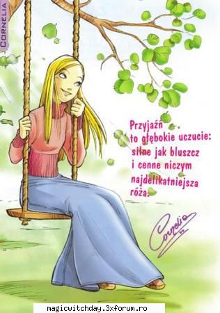 Cornelia - da dar apoi i l-a transferat lui caleeb ea - ***W.I.T.C.H.***