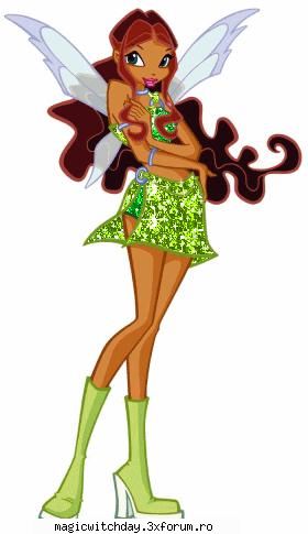 Layla - E una din noile zane ea are puterea Apei! - W!nx