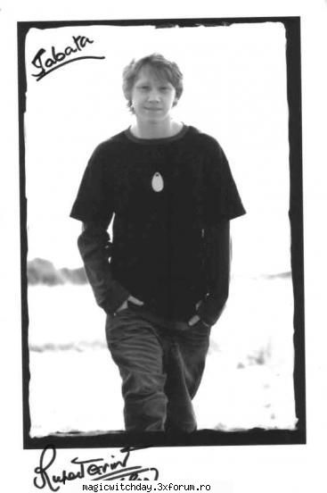 Rupert Grint - mie imi place poza asta - ...::::Harry Potter::::...