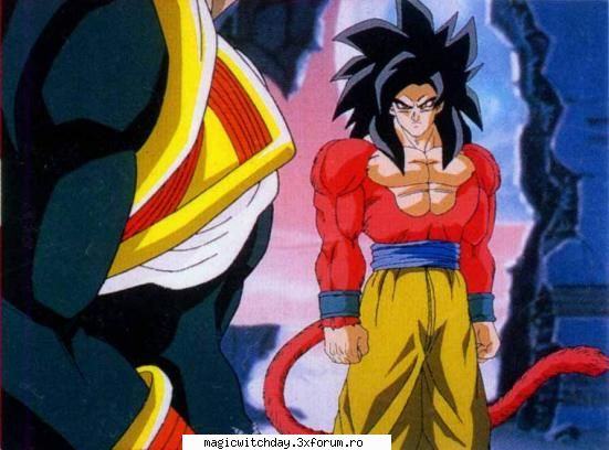 Son Goku - Si insfarsit transformarea IV. Arata mai mult ca - Dragonball Z