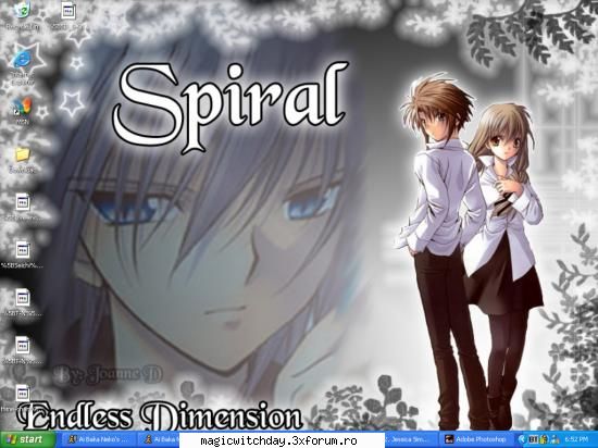 Spirala - ce moace au unii din ei - Anime