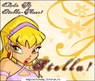 Tecna - ce frumoasa e :( dar tot stella e mai cool - W!nx