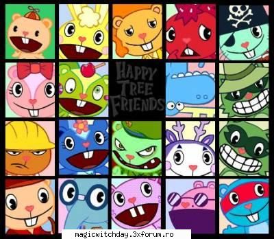 black humor - UMOR NEGRU!Aventurile unor personaje adorabile - Happy tree friends